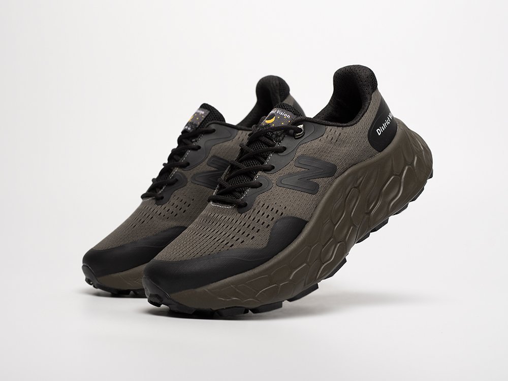 New Balance District Vision x Fresh Foam X More Trail Falcon Slate Black коричневые текстиль мужские (AR31807) - фото 2 New Balance District Vision x Fresh Foam X More Trail Falcon Slate Black коричневые текстиль мужские (AR31807) - фото 2