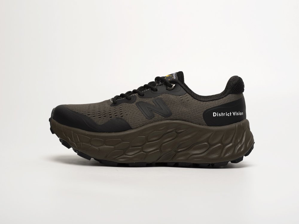 New Balance District Vision x Fresh Foam X More Trail Falcon Slate Black коричневые текстиль мужские (AR31807) - фото 1 New Balance District Vision x Fresh Foam X More Trail Falcon Slate Black коричневые текстиль мужские (AR31807) - фото 1