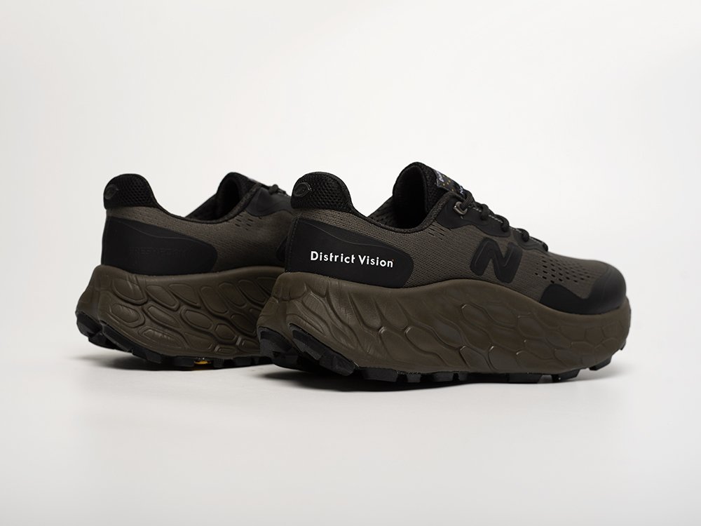 New Balance District Vision x Fresh Foam X More Trail Falcon Slate Black коричневые текстиль мужские (AR31807) - фото 3 New Balance District Vision x Fresh Foam X More Trail Falcon Slate Black коричневые текстиль мужские (AR31807) - фото 3