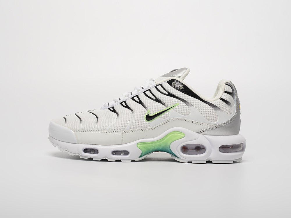 Nike Air Max Plus TN белые текстиль мужские (AR31809) - фото 1 Nike Air Max Plus TN белые текстиль мужские (AR31809) - фото 1