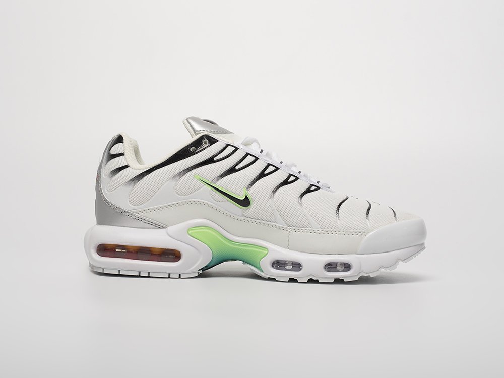 Nike Air Max Plus TN белые текстиль мужские (AR31809) - фото 3 Nike Air Max Plus TN белые текстиль мужские (AR31809) - фото 3