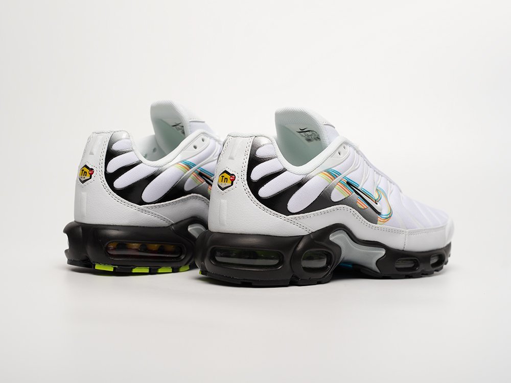 Nike Air Max Plus TN Layered Swoosh White Volt Football Grey Blackened Blue