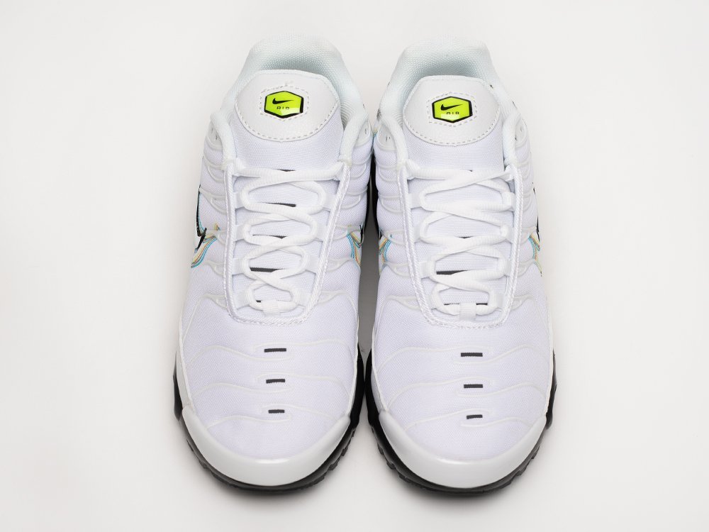 Nike Air Max Plus TN Layered Swoosh белые текстиль мужские (AR31810) - фото 4 Nike Air Max Plus TN Layered Swoosh белые текстиль мужские (AR31810) - фото 4