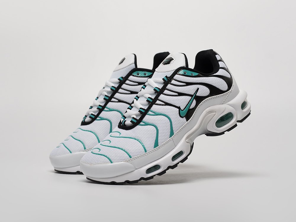 Nike Air Max Plus TN белые текстиль мужские (AR31813) - фото 2 Nike Air Max Plus TN белые текстиль мужские (AR31813) - фото 2