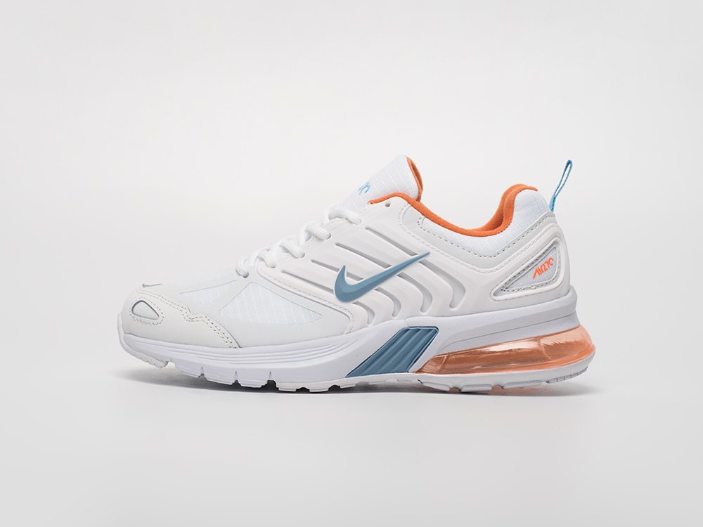 Nike air max white with orange hotsell