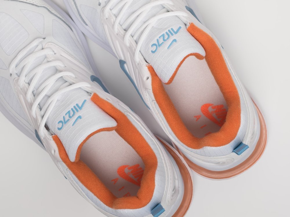 Nike air max white orange blue best sale