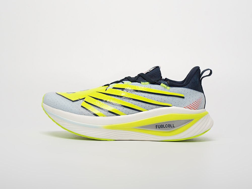 New Balance FuelCell SC Elite v3 желтые текстиль мужские (AR31823) - фото 1 New Balance FuelCell SC Elite v3 желтые текстиль мужские (AR31823) - фото 1