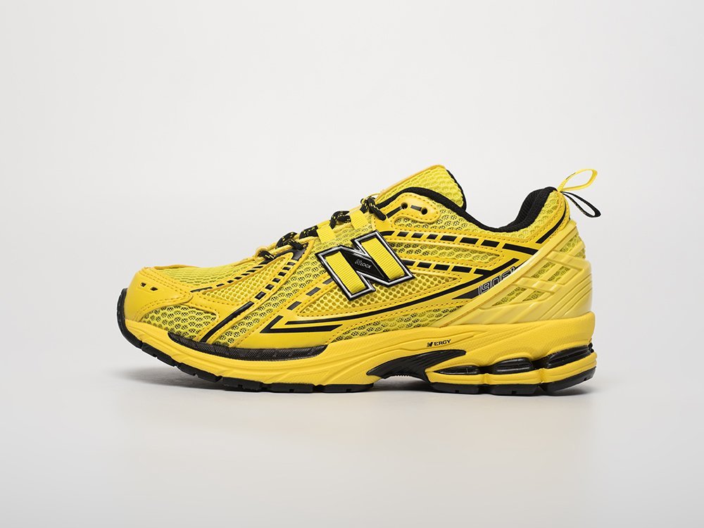 New Balance x GANNI x 1906R Blazing Yellow желтые текстиль мужские (AR31828) - фото 1