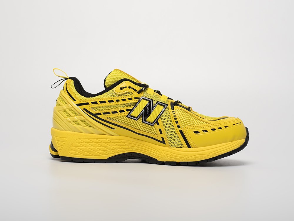 New Balance x GANNI x 1906R Blazing Yellow желтые текстиль мужские (AR31828) - фото 3