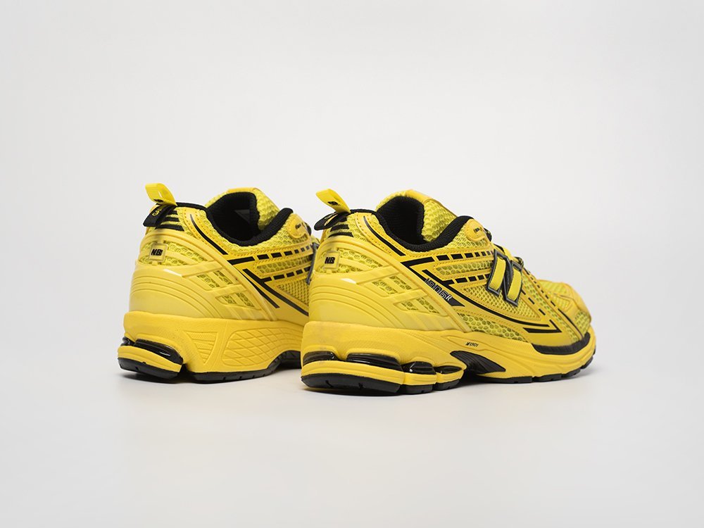 New Balance x GANNI x 1906R Blazing Yellow желтые текстиль мужские (AR31828) - фото 4