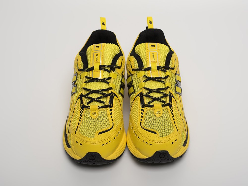 New Balance x GANNI x 1906R Blazing Yellow желтые текстиль мужские (AR31828) - фото 6