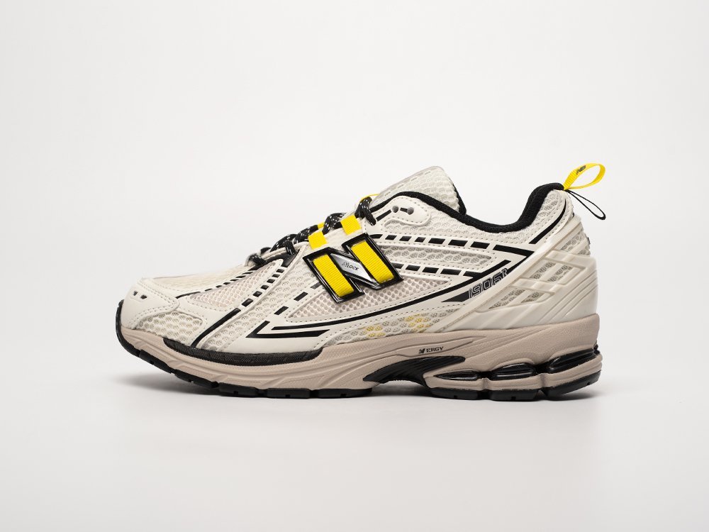 New Balance x GANNI x 1906R Egret белые текстиль мужские (AR31831) - фото 1