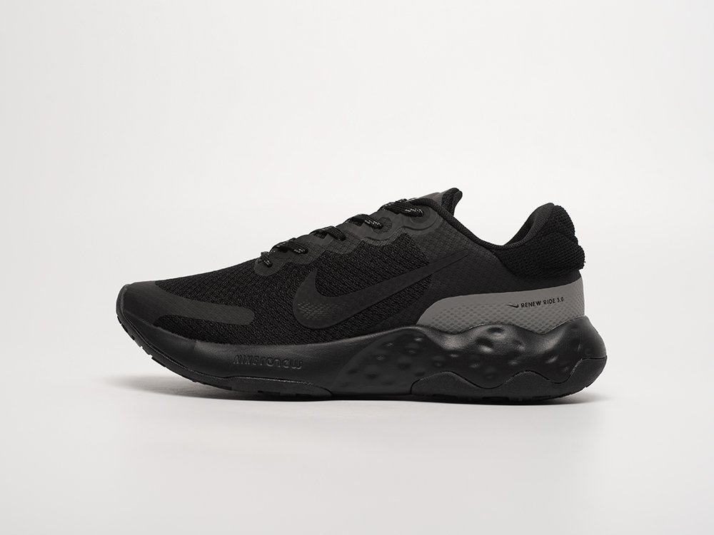 Nike Renew Ride 3 черные текстиль мужские (AR31847) - фото 1 Nike Renew Ride 3 черные текстиль мужские (AR31847) - фото 1