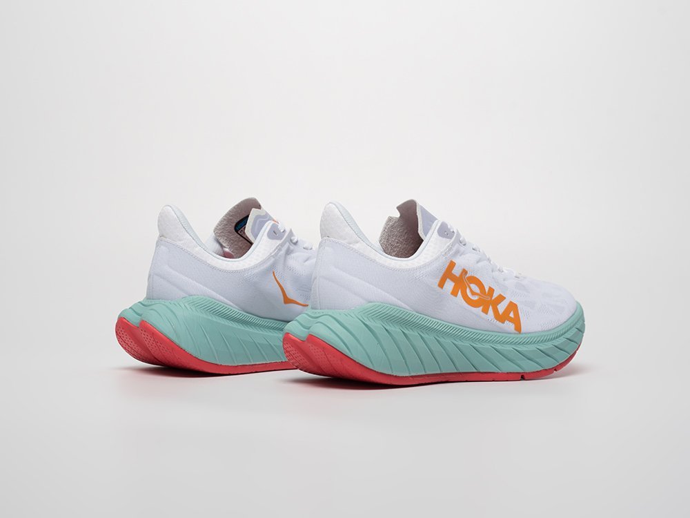 Hoka Carbon X 2 белые текстиль мужские (AR31848) - фото 5 Hoka Carbon X 2 белые текстиль мужские (AR31848) - фото 5