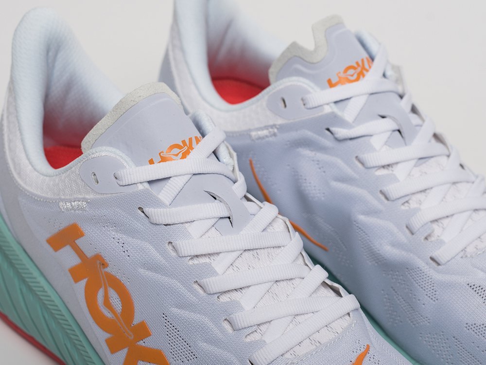 Hoka Carbon X 2 белые текстиль мужские (AR31848) - фото 8 Hoka Carbon X 2 белые текстиль мужские (AR31848) - фото 8