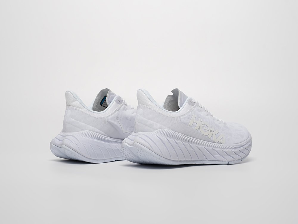 Hoka Carbon X 2 белые текстиль мужские (AR31849) - фото 4 Hoka Carbon X 2 белые текстиль мужские (AR31849) - фото 4