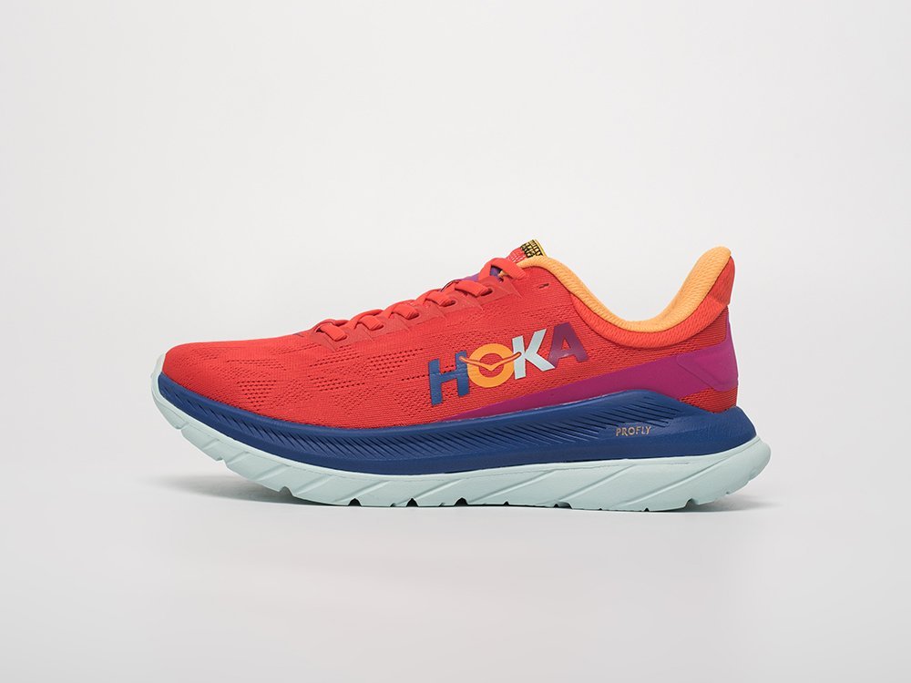 Hoka Carbon X 2 красные текстиль мужские (AR31854) - фото 1 Hoka Carbon X 2 красные текстиль мужские (AR31854) - фото 1
