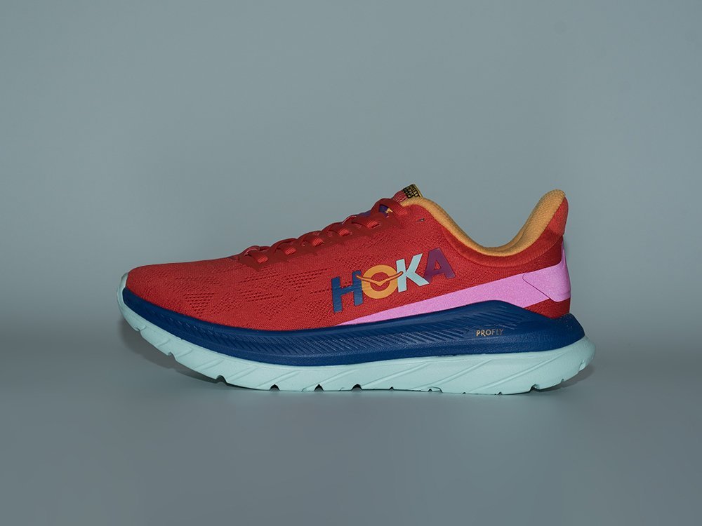 Hoka Carbon X 2 красные текстиль мужские (AR31854) - фото 3 Hoka Carbon X 2 красные текстиль мужские (AR31854) - фото 3