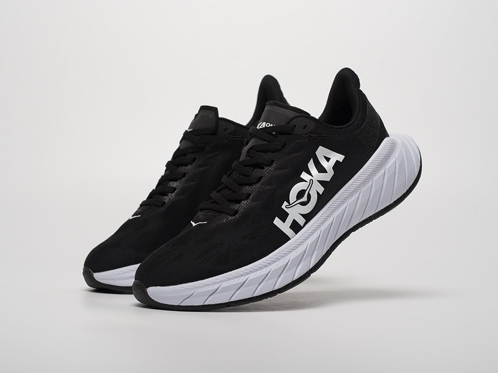 Hoka Carbon X 2 черные текстиль мужские (AR31855) - фото 2 Hoka Carbon X 2 черные текстиль мужские (AR31855) - фото 2