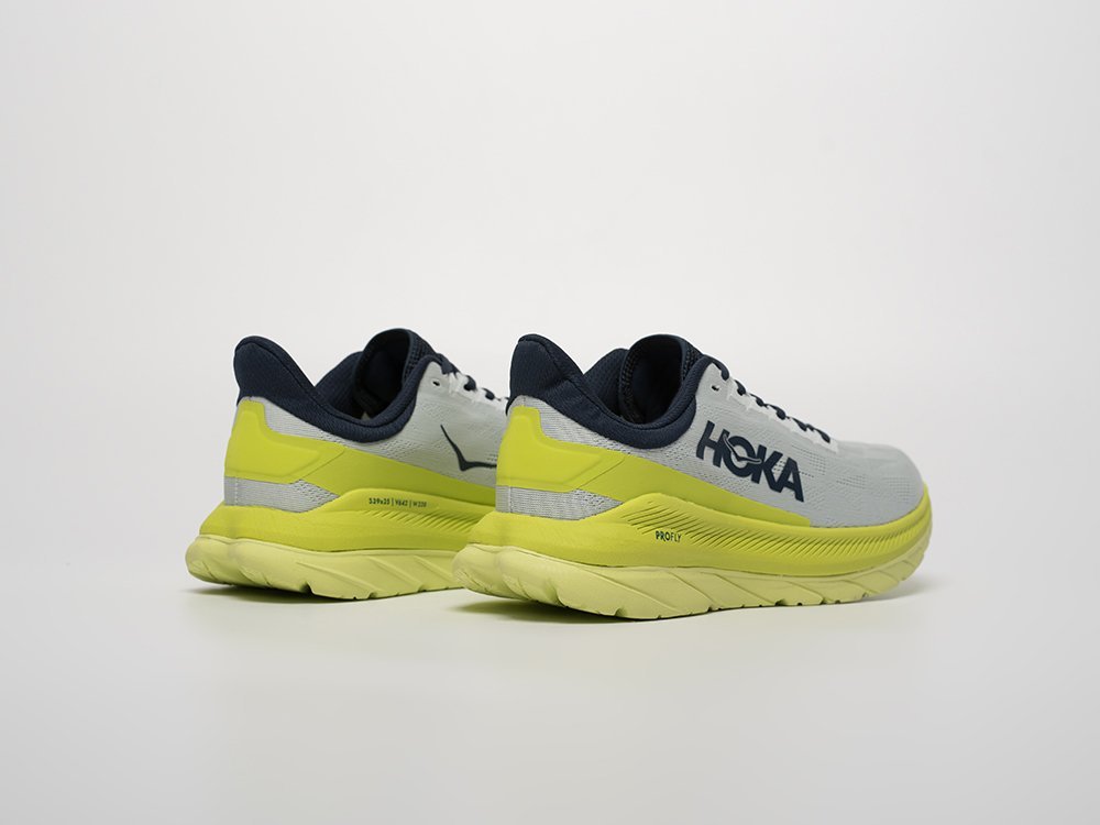 Hoka Carbon X 2 серые текстиль мужские (AR31856) - фото 4 Hoka Carbon X 2 серые текстиль мужские (AR31856) - фото 4