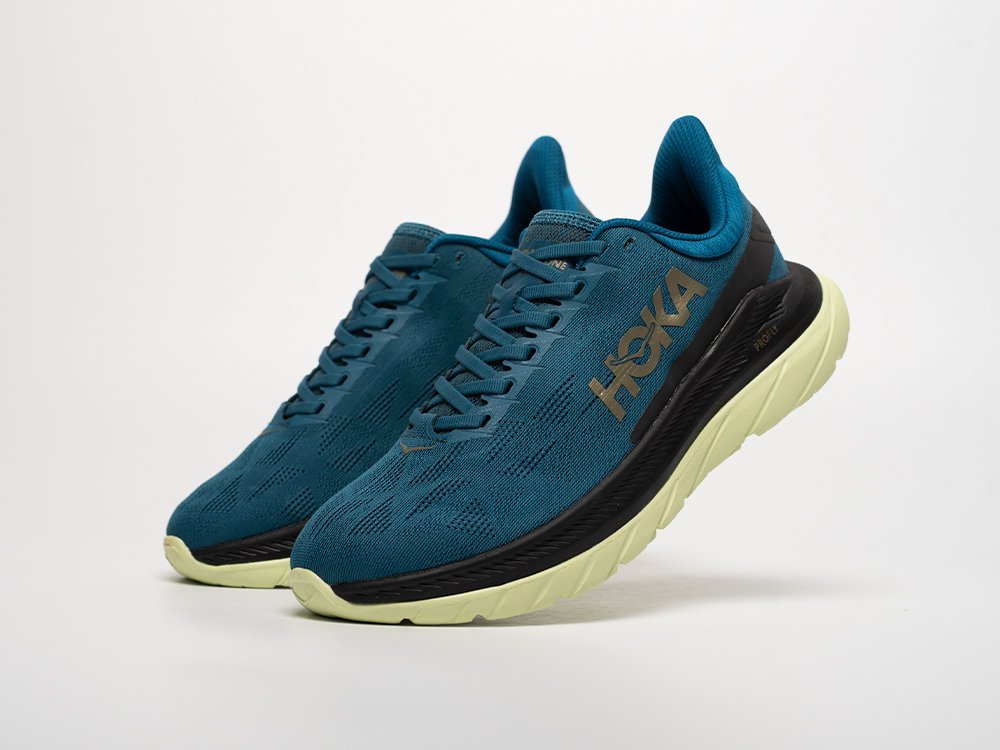 Hoka Carbon X 2 синие текстиль мужские (AR31857) - фото 2 Hoka Carbon X 2 синие текстиль мужские (AR31857) - фото 2