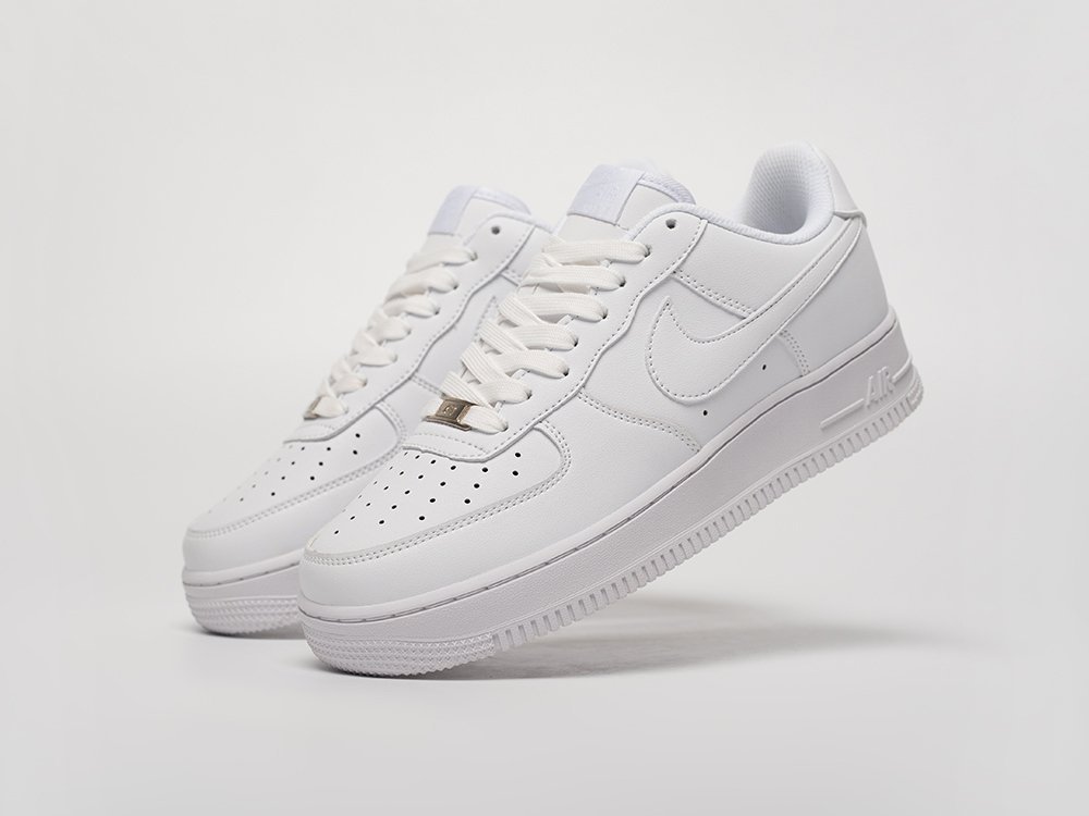 Nike Air Force 1 Low WMNS белые кожа женские (AR31866) - фото 2