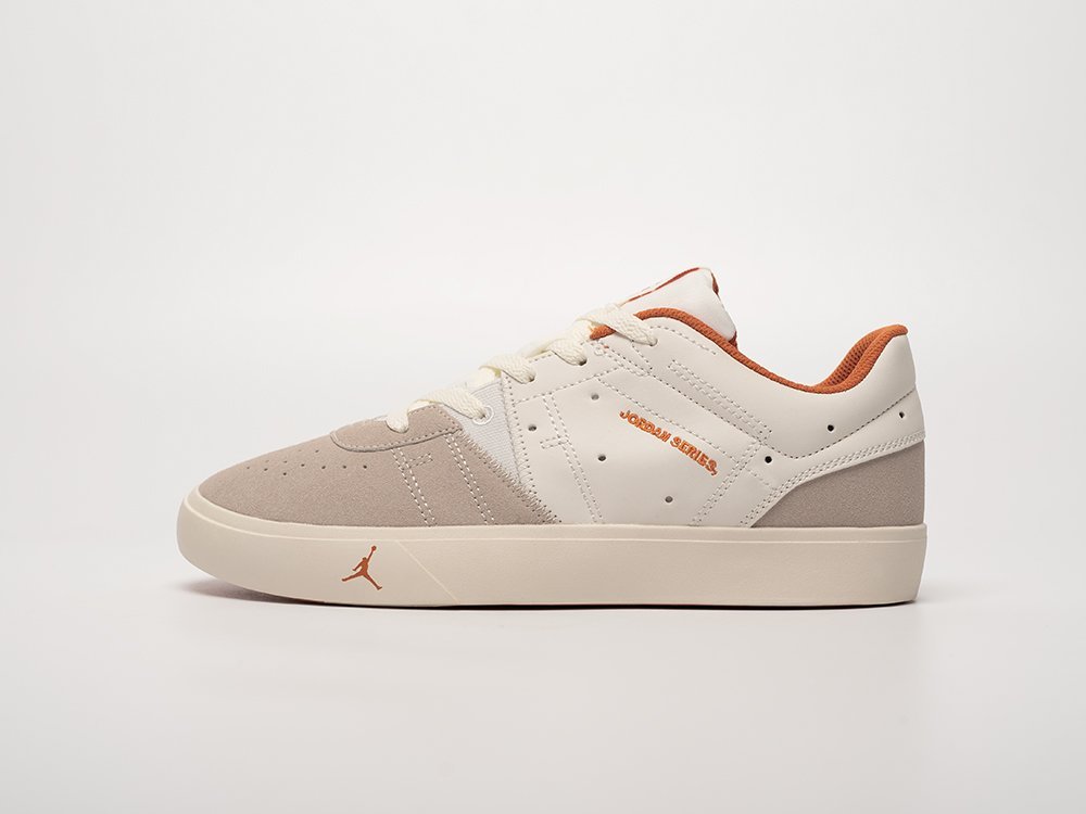 Jordan Series ES белые замша мужские (AR31882) - фото 1 Jordan Series ES белые замша мужские (AR31882) - фото 1