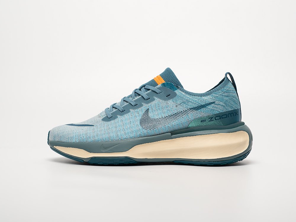 Nike ZoomX Invincible Run Flyknit 3 синие текстиль мужские (AR31883) - фото 1