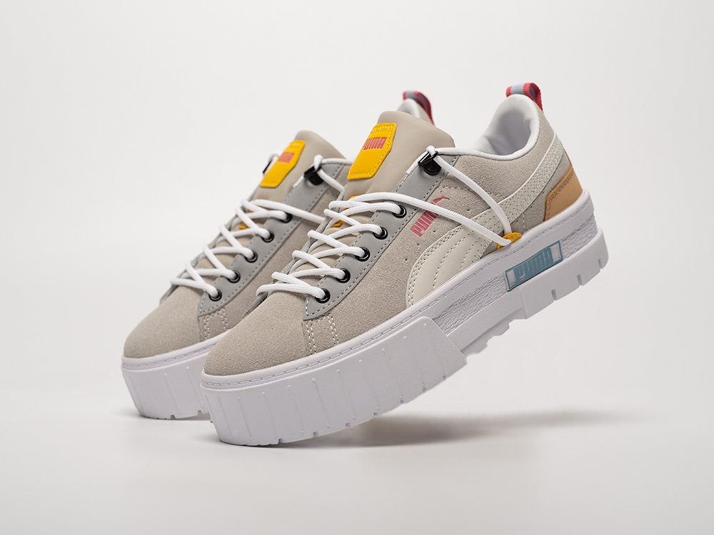 Puma Mayze WMNS бежевые замша женские (AR31885) - фото 2 Puma Mayze WMNS бежевые замша женские (AR31885) - фото 2