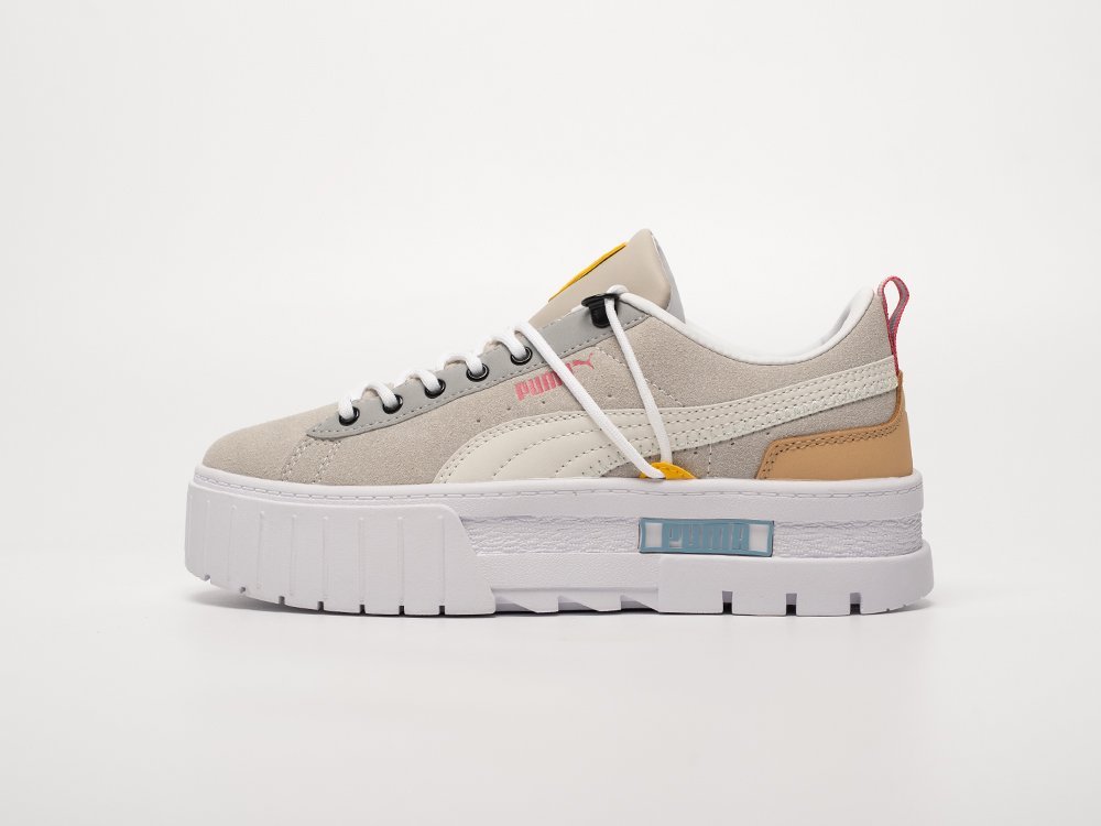 Puma Mayze WMNS бежевые замша женские (AR31885) - фото 1 Puma Mayze WMNS бежевые замша женские (AR31885) - фото 1