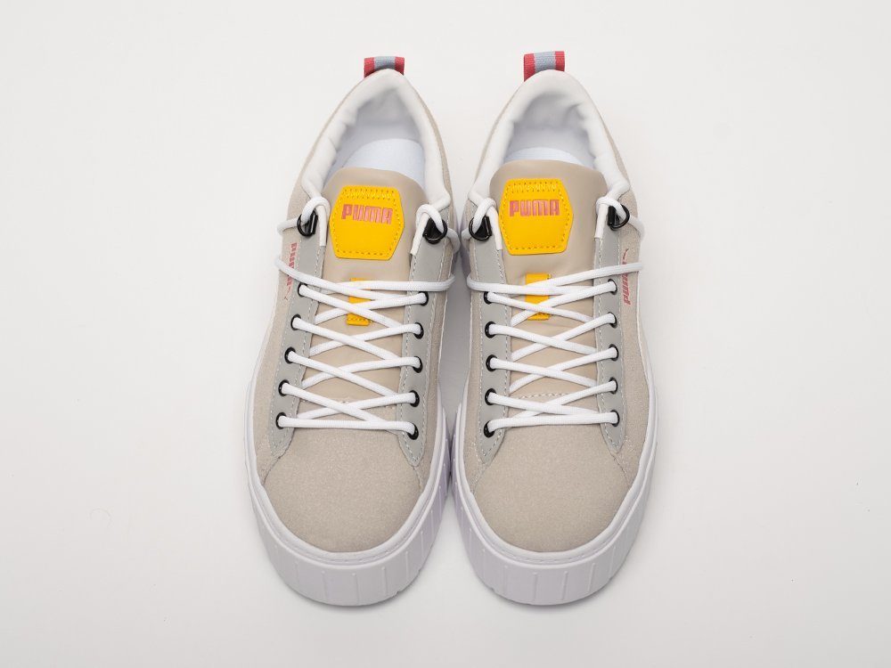 Puma Mayze WMNS бежевые замша женские (AR31885) - фото 4 Puma Mayze WMNS бежевые замша женские (AR31885) - фото 4