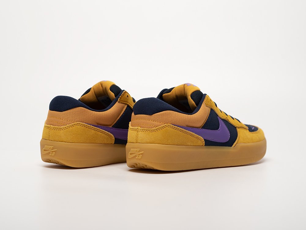 Nike SB Force 58 Monarch Midnight Navy оранжевые замша мужские (AR31895) - фото 3 Nike SB Force 58 Monarch Midnight Navy оранжевые замша мужские (AR31895) - фото 3