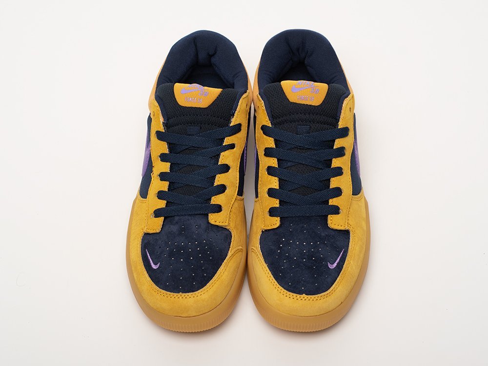 Nike SB Force 58 Monarch Midnight Navy оранжевые замша мужские (AR31895) - фото 4 Nike SB Force 58 Monarch Midnight Navy оранжевые замша мужские (AR31895) - фото 4