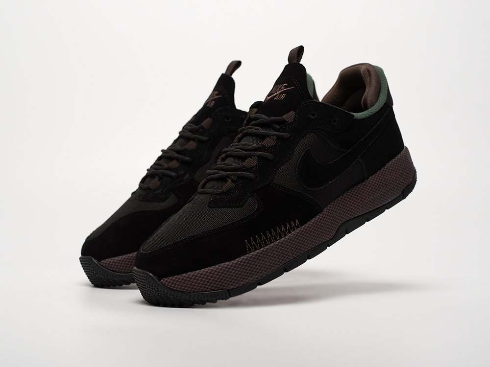 Nike Air Force 1 Wild черные замша мужские (AR31900) - фото 2 Nike Air Force 1 Wild черные замша мужские (AR31900) - фото 2