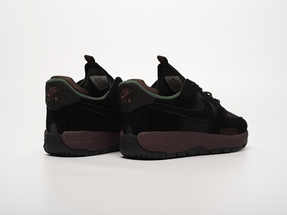 Nike Air Force 1 Wild черные замша мужские (AR31900) - фото 3 Nike Air Force 1 Wild черные замша мужские (AR31900) - фото 3