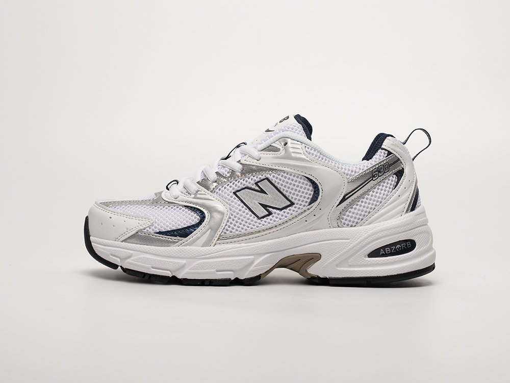New Balance 530 WMNS белые текстиль женские (AR32388) - фото 1 New Balance 530 WMNS белые текстиль женские (AR32388) - фото 1
