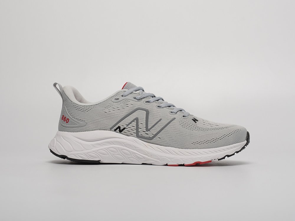 New Balance Fresh Foam X 860v13 серые текстиль мужские (AR32391) - фото 4