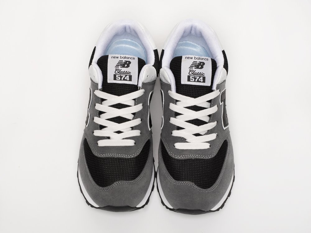 New Balance 574 серые замша мужские (AR32392) - фото 4 New Balance 574 серые замша мужские (AR32392) - фото 4