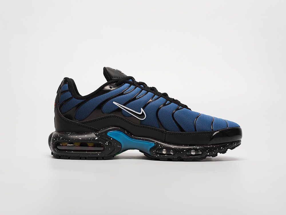 Nike Air VaporMax Plus синие текстиль мужские (AR32395) - фото 3