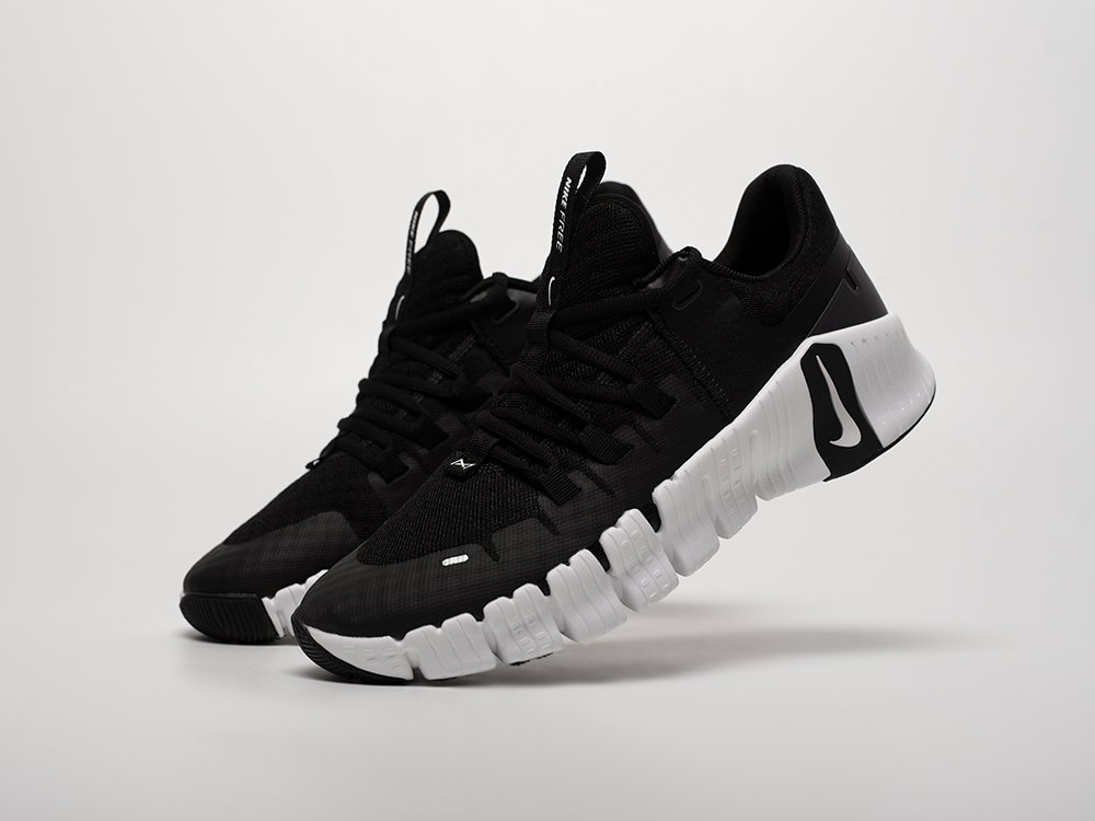 Nike Free Metcon 5 черные текстиль мужские (AR32400) - фото 2