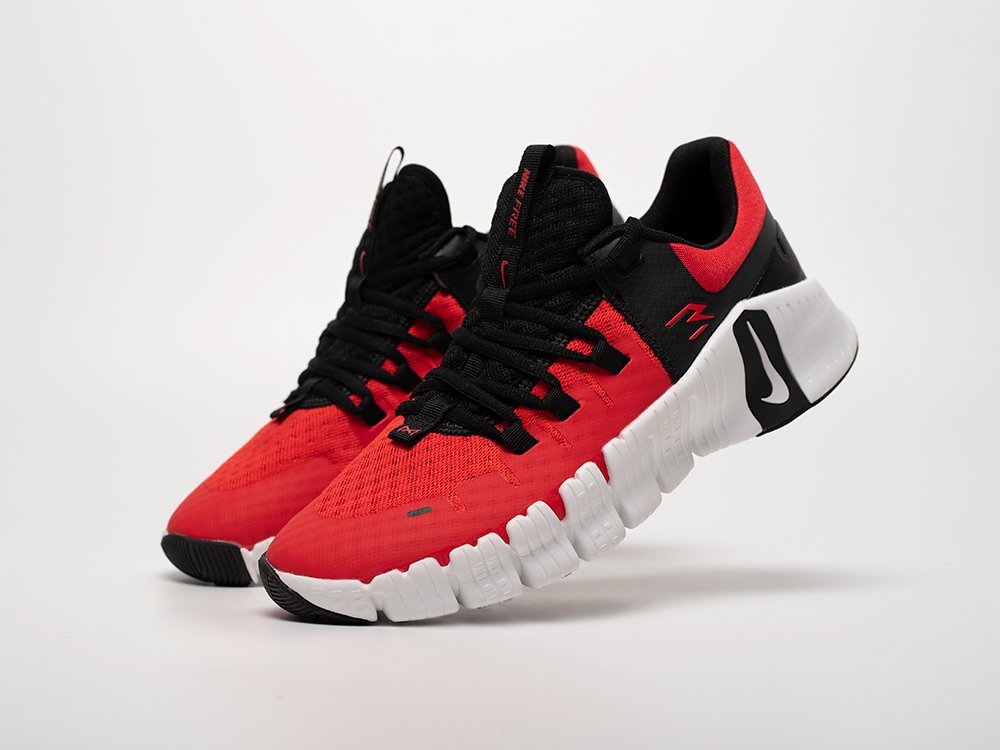 Nike Free Metcon 5 красные текстиль мужские (AR32401) - фото 2