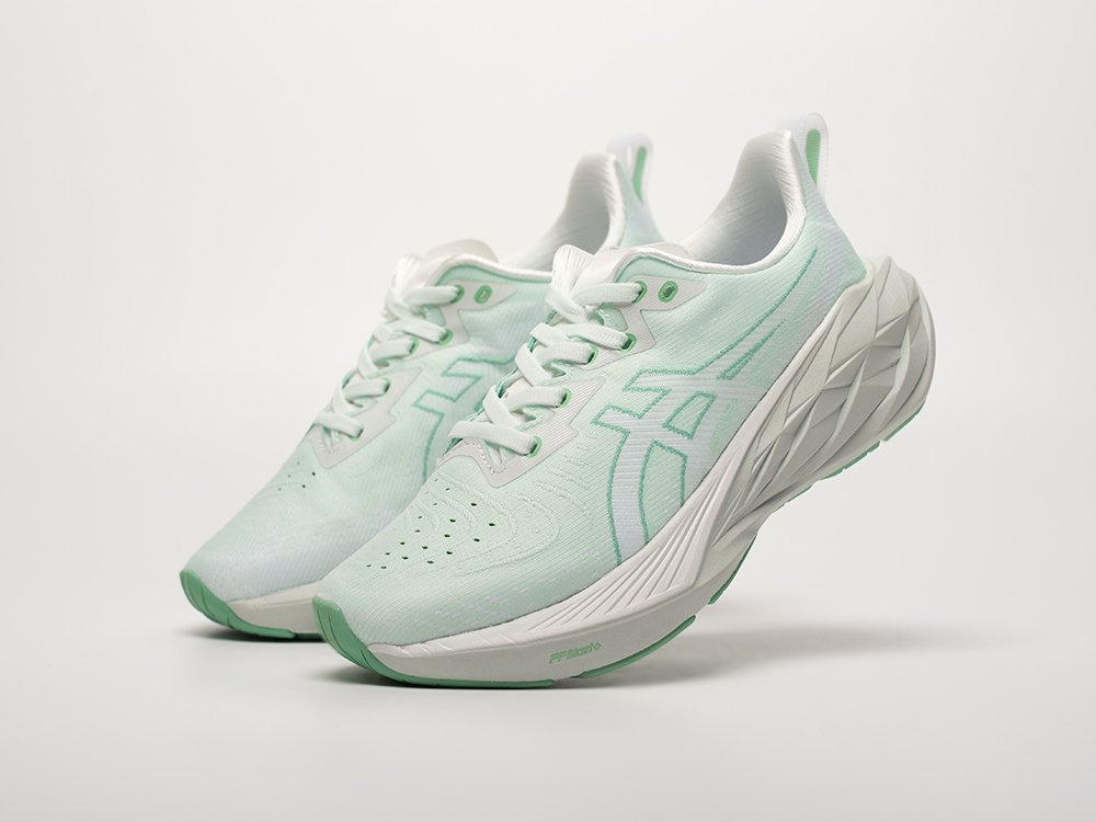 Asics Novablast 4 зеленые текстиль мужские (AR32405) - фото 2 Asics Novablast 4 зеленые текстиль мужские (AR32405) - фото 2