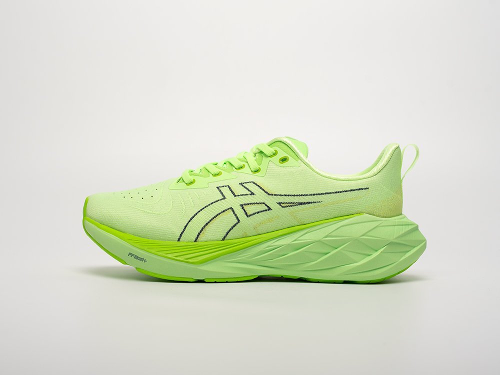 Asics Novablast 4 зеленые текстиль мужские (AR32408) - фото 1