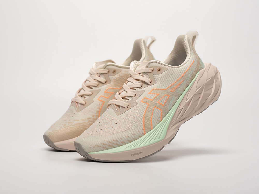 Asics Novablast 4 WMNS бежевые текстиль женские (AR32412) - фото 2 Asics Novablast 4 WMNS бежевые текстиль женские (AR32412) - фото 2