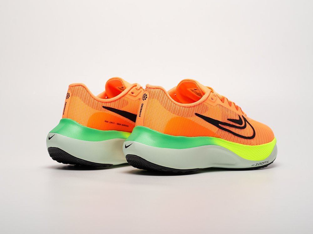 Nike Zoom Fly 5 оранжевые текстиль мужские (AR32416) - фото 3