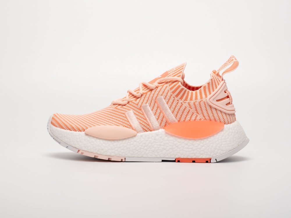 Adidas NMD W1 WMNS оранжевые текстиль женские (AR32430) - фото 1