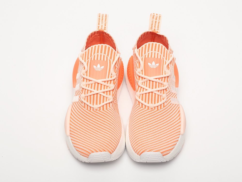 Adidas NMD W1 WMNS оранжевые текстиль женские (AR32430) - фото 4