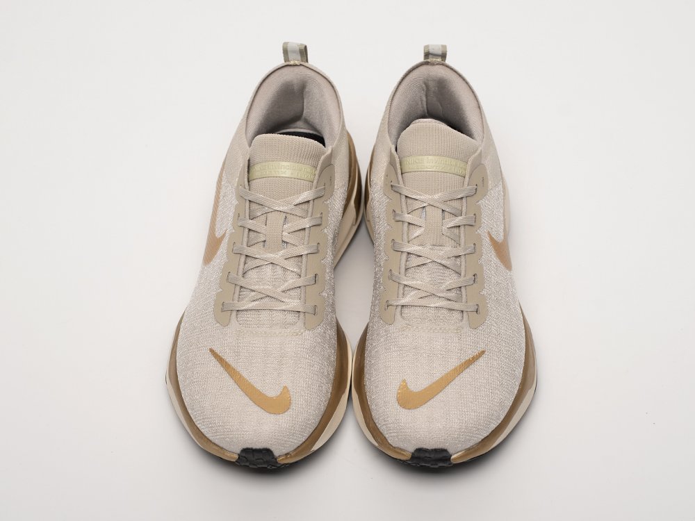 Nike ZoomX Invincible Run Flyknit 3 серые текстиль мужские (AR32452) - фото 4 Nike ZoomX Invincible Run Flyknit 3 серые текстиль мужские (AR32452) - фото 4