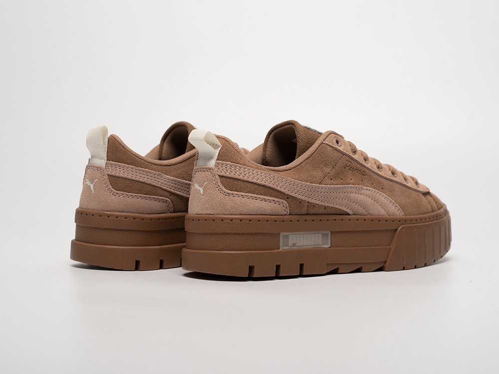 Puma Mayze WMNS бежевые замша женские (AR32454) - фото 3 Puma Mayze WMNS бежевые замша женские (AR32454) - фото 3