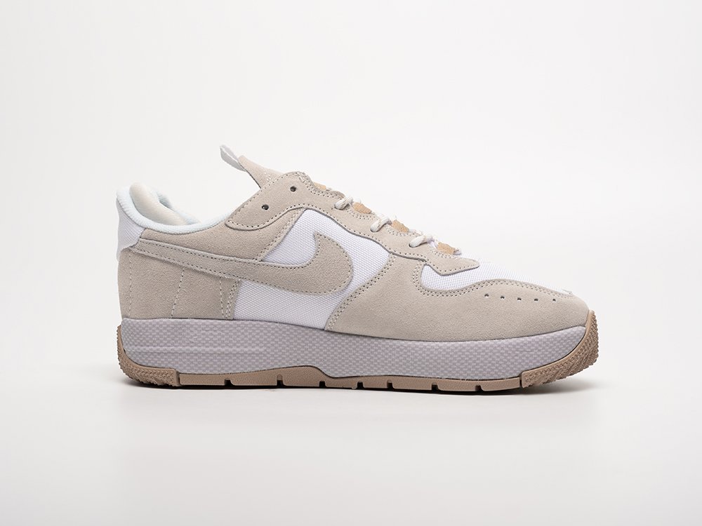 Nike Air Force 1 Wild белые замша мужские (AR32459) - фото 3 Nike Air Force 1 Wild белые замша мужские (AR32459) - фото 3